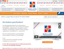 Tablet Screenshot of hollandgeschenkpakket.nl